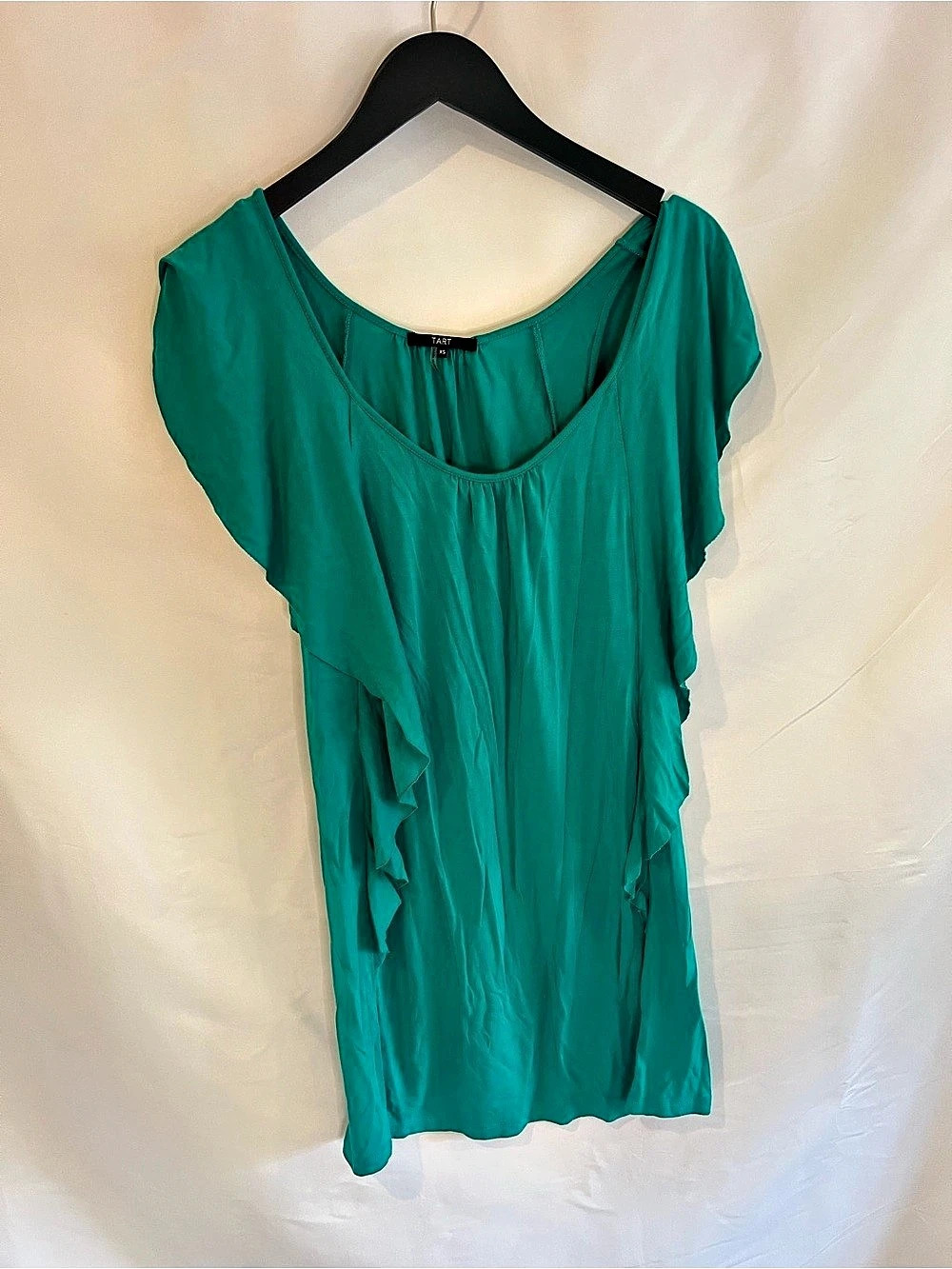 Tart Ruffle Blouse in Green Size XS Like New